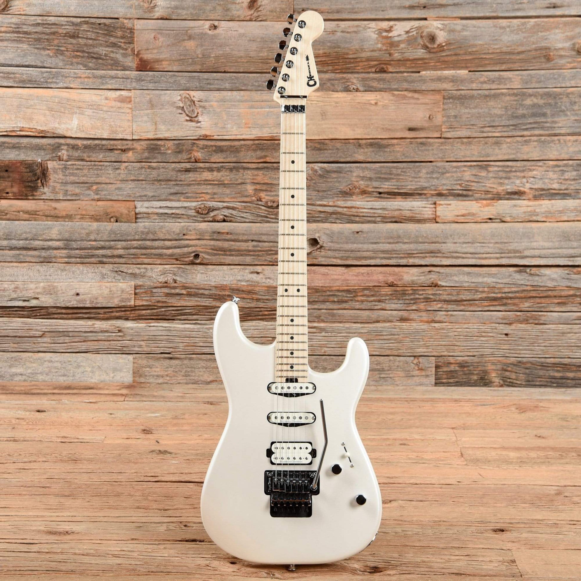 Charvel Pro-Mod San Dimas Style 1 HSS FR Platinum Pearl 2021 Electric Guitars / Solid Body