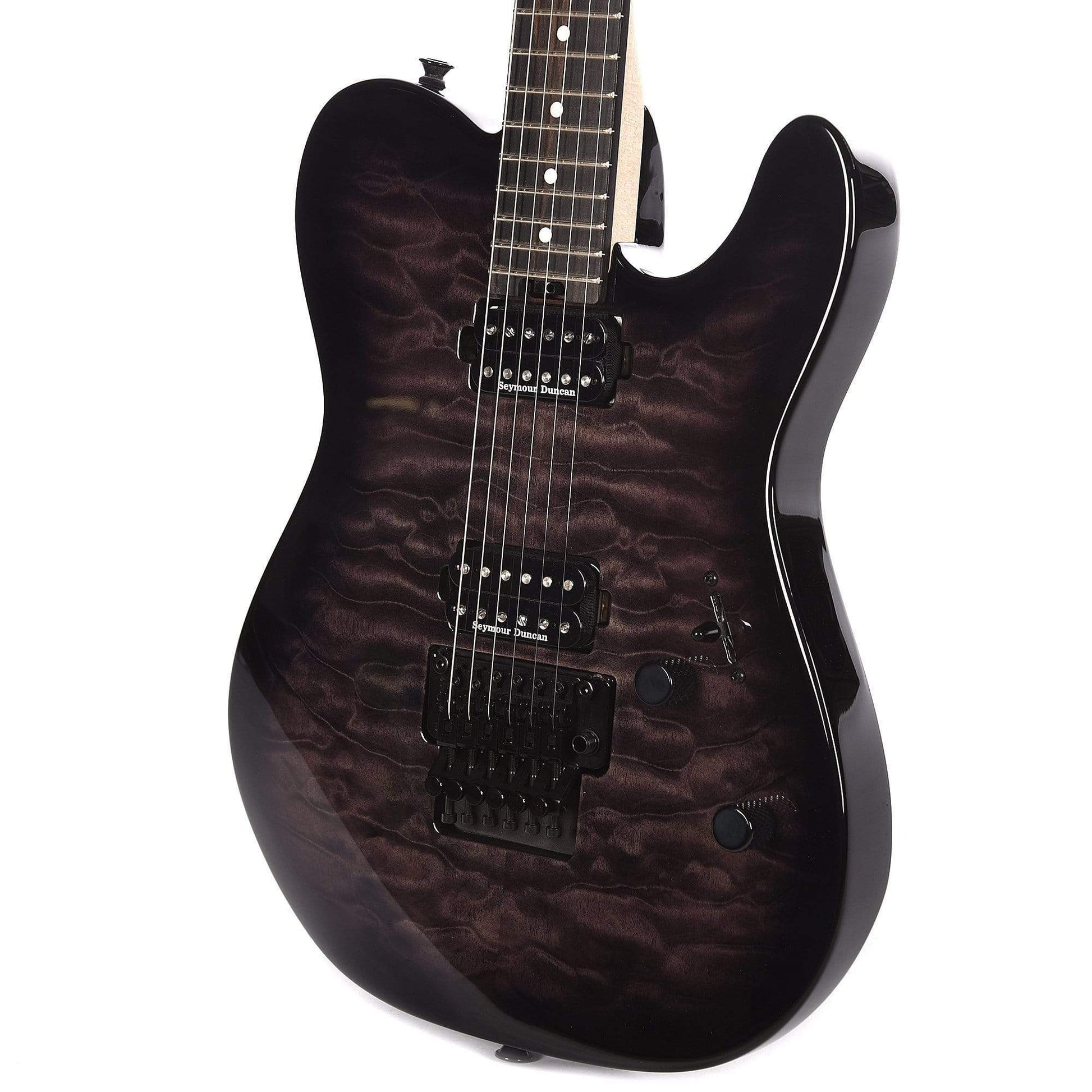 Charvel Pro-Mod San Dimas Style 2 HH FR Trans Black Burst Electric Guitars / Solid Body