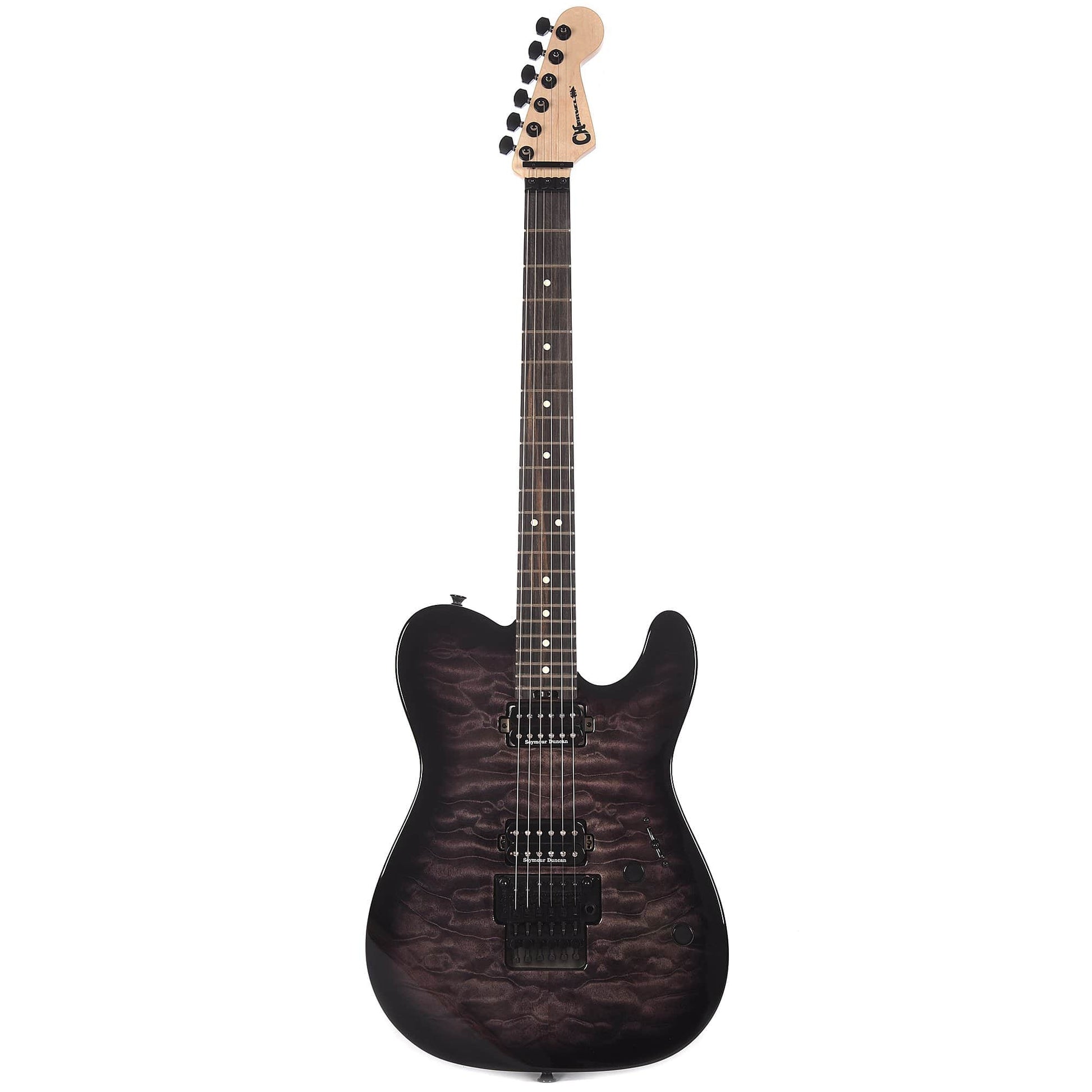 Charvel Pro-Mod San Dimas Style 2 HH FR Trans Black Burst Electric Guitars / Solid Body