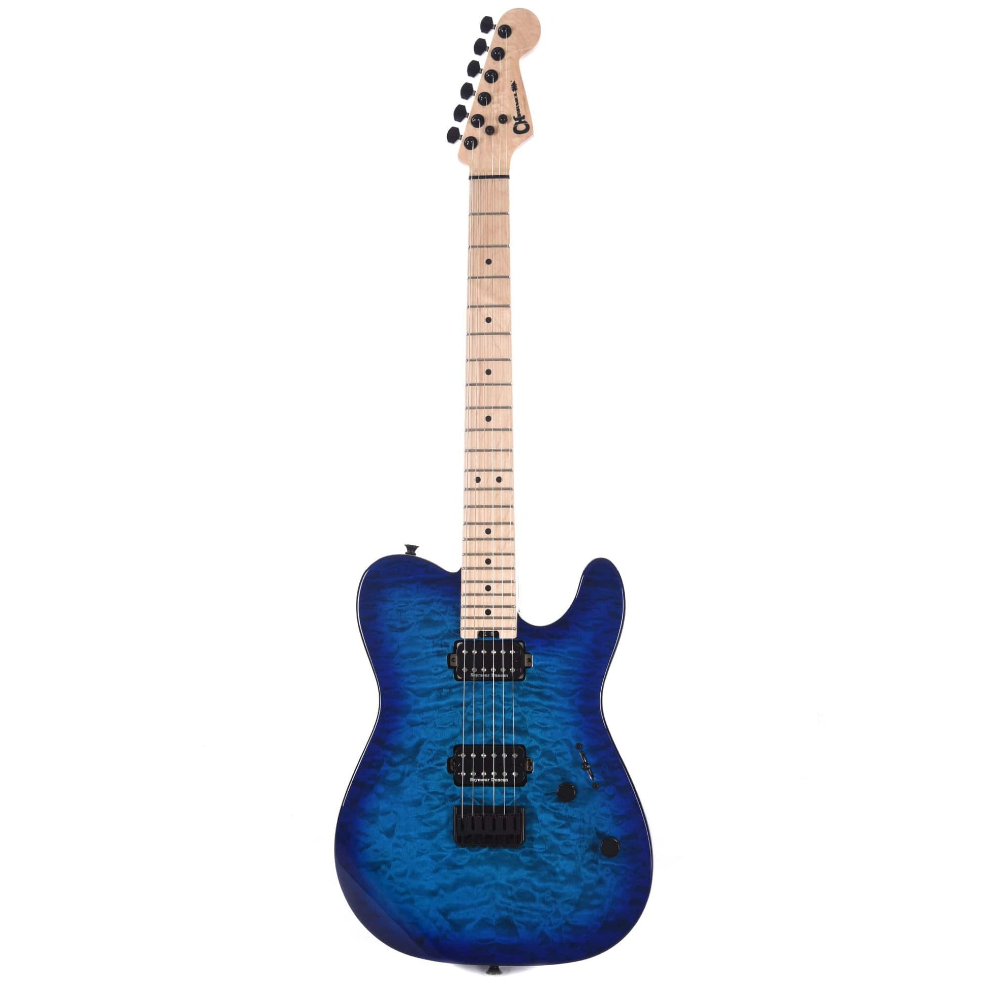 Charvel Pro-Mod San Dimas Style 2 HH HT M Quilted Maple Chlorine Burst Electric Guitars / Solid Body