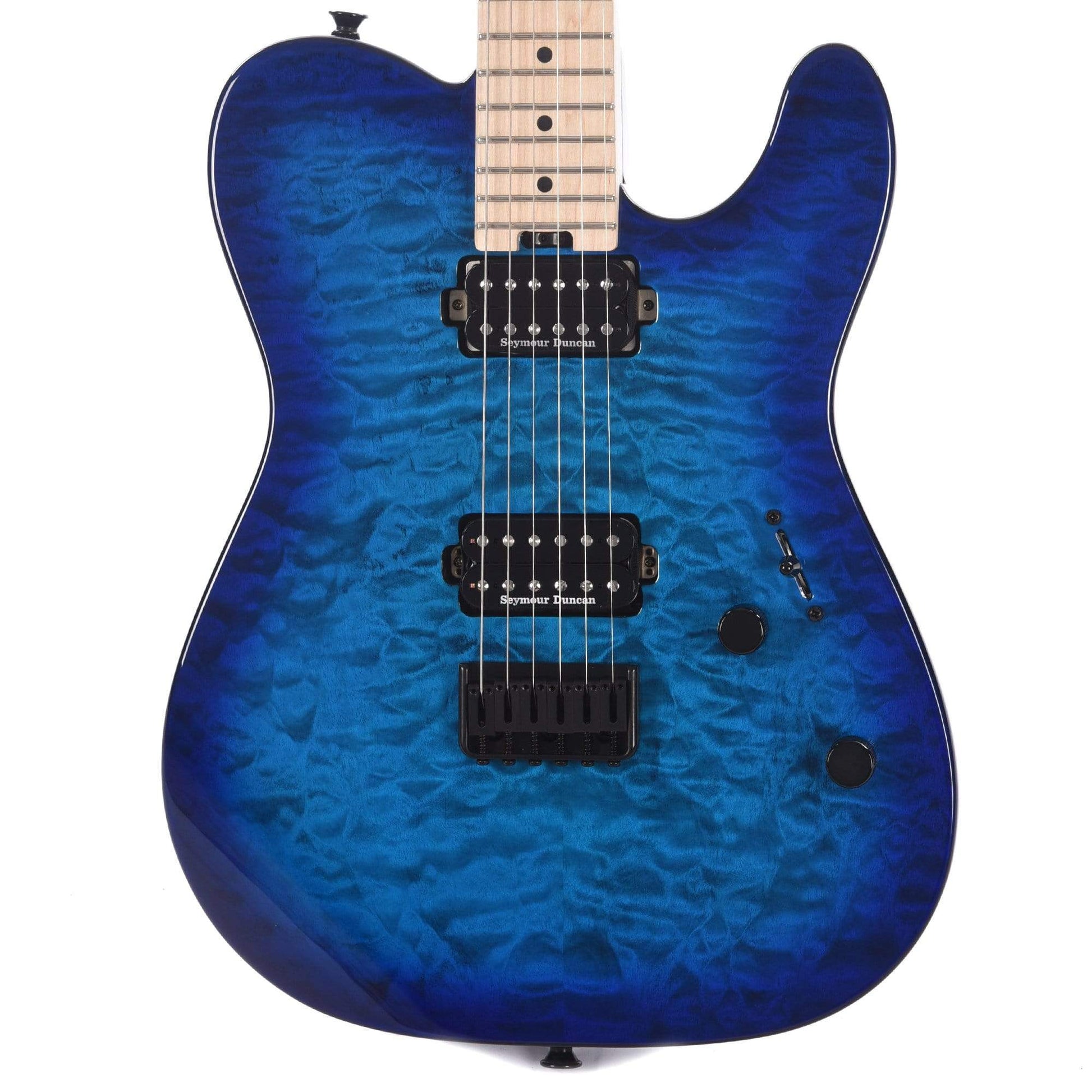 Charvel Pro-Mod San Dimas Style 2 HH HT M Quilted Maple Chlorine Burst Electric Guitars / Solid Body