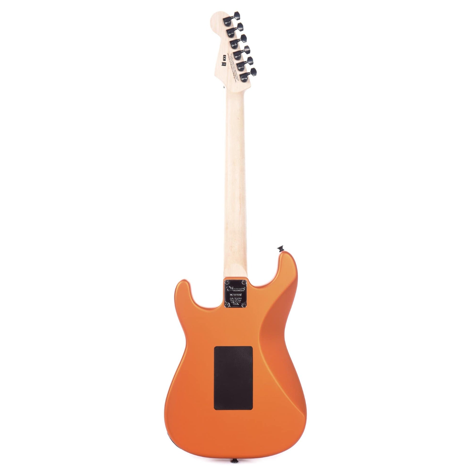 Charvel Pro-Mod So-Cal Style 1 HH FR E Satin Orange Blaze Electric Guitars / Solid Body
