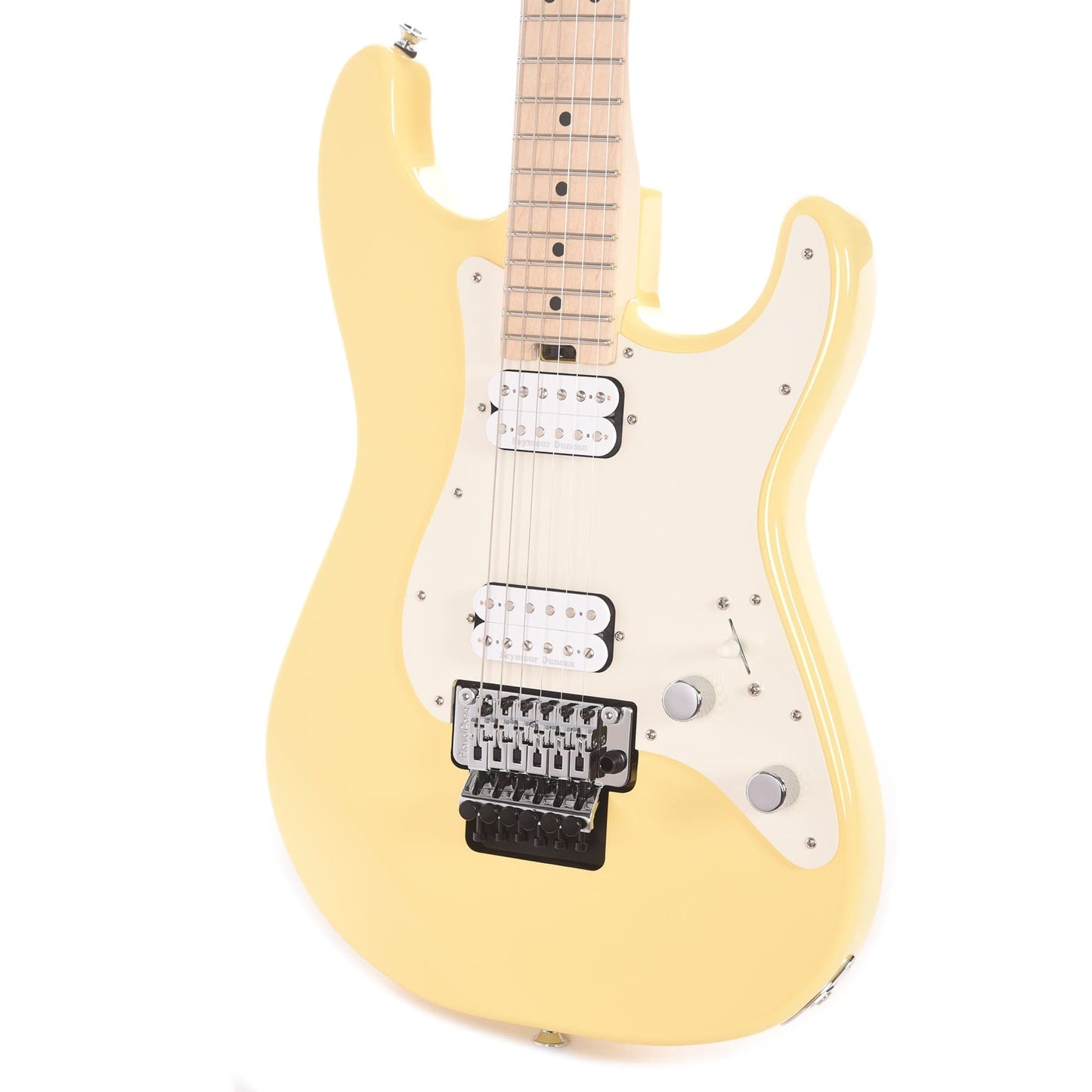 Charvel Pro-Mod So-Cal Style 1 HH FR M Vintage White Electric Guitars / Solid Body