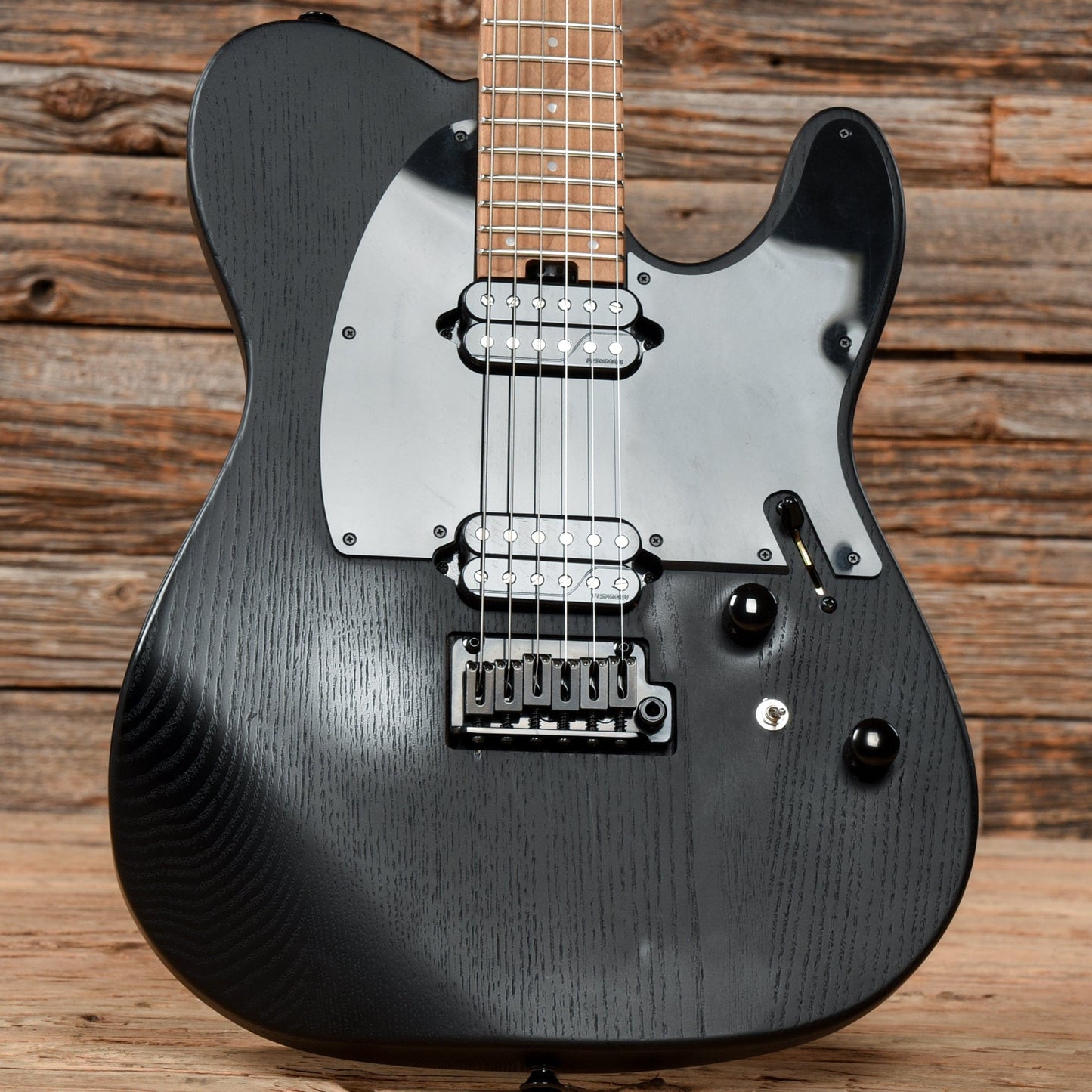 Charvel Pro-Mod So-Cal Style 2 24 HH 2PT CM Ash Black 2021 Electric Guitars / Solid Body