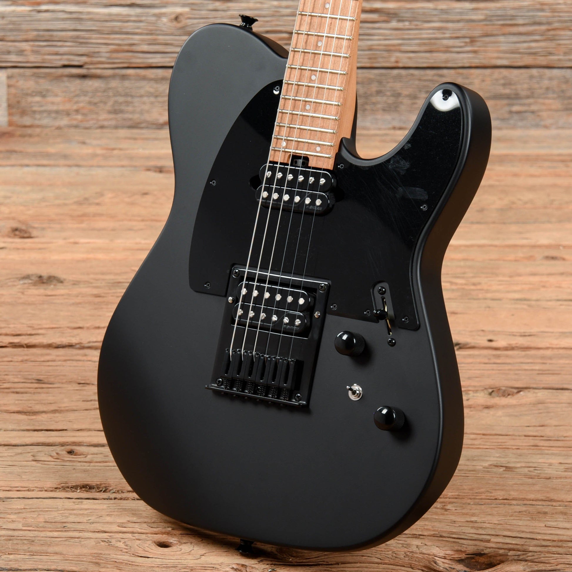Charvel Pro-Mod So-Cal Style 2 24 HH HT CM Satin Black Electric Guitars / Solid Body