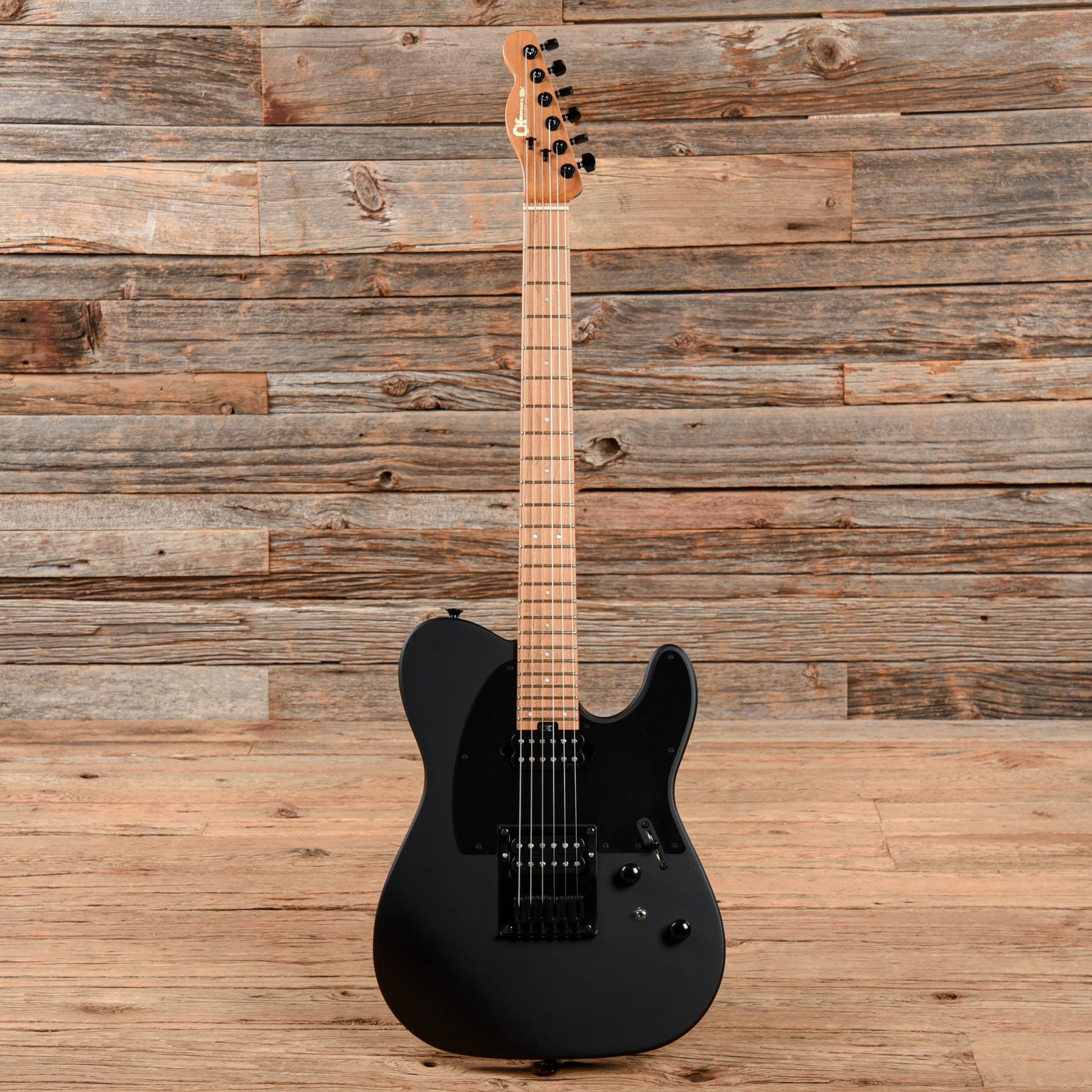 Charvel Pro-Mod So-Cal Style 2 24 HH HT CM Satin Black Electric Guitars / Solid Body