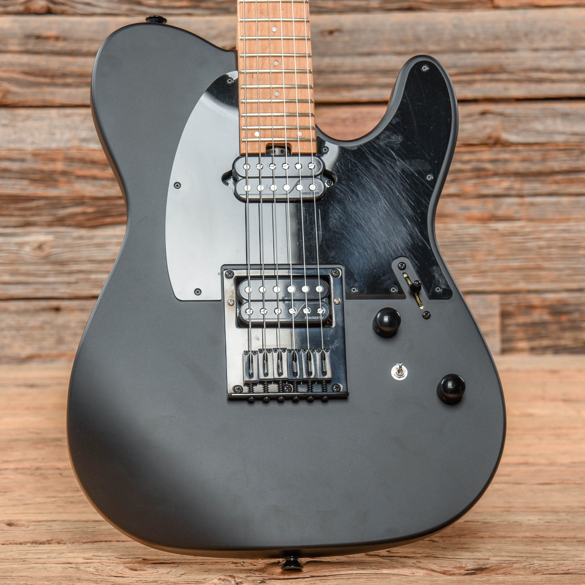 Charvel Pro-Mod So-Cal Style 2 24 HH HT CM Satin Black Electric Guitars / Solid Body