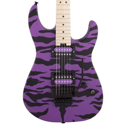 Charvel Satchel Signature Pro-Mod DK Satin Purple Bengal Electric Guitars / Solid Body
