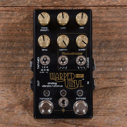 warped vinyl pedal Chase Bliss Warped Vinyl HiFi Vibrato/Chorus – Chicago Music Exchange