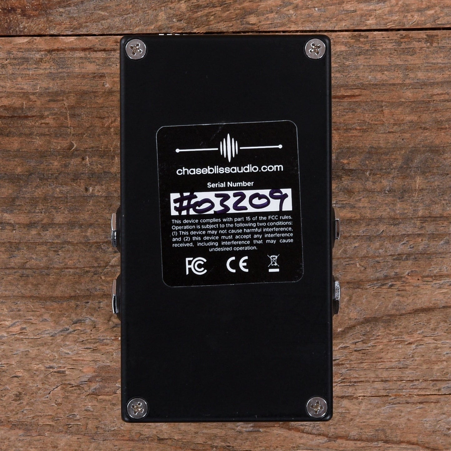 Chase Bliss Warped Vinyl HiFi Vibrato/Chorus Effects and Pedals / Chorus and Vibrato