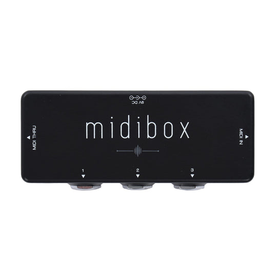 Chase Bliss Audio Midibox Black Effects and Pedals / Controllers, Volume and Expression
