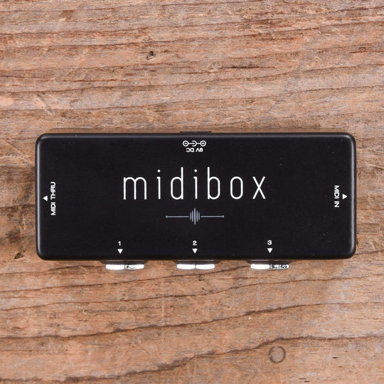 Chase Bliss Audio Midibox Black Effects and Pedals / Controllers, Volume and Expression