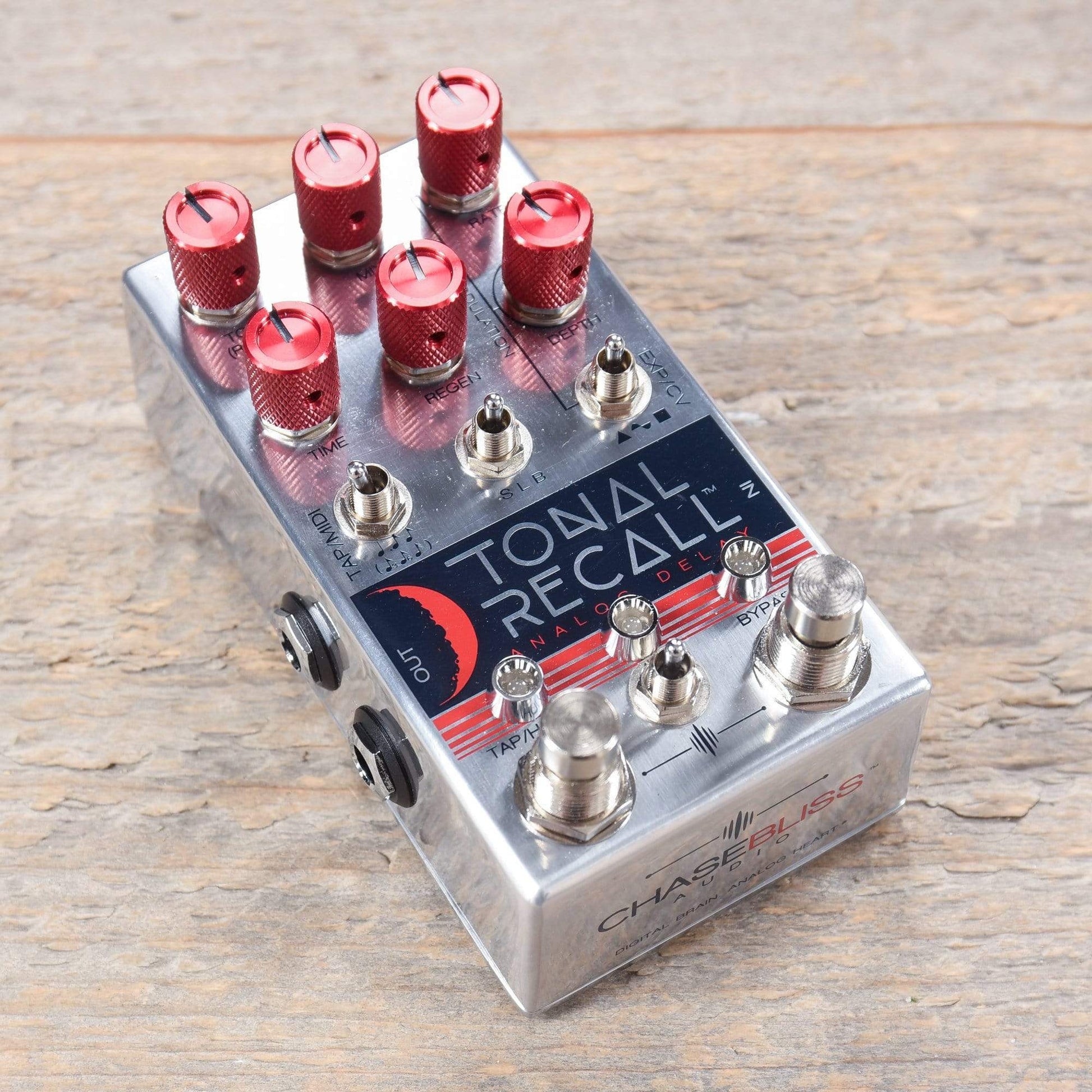 Chase Bliss Tonal Recall Analog Delay Red Knob Effects and Pedals / Delay