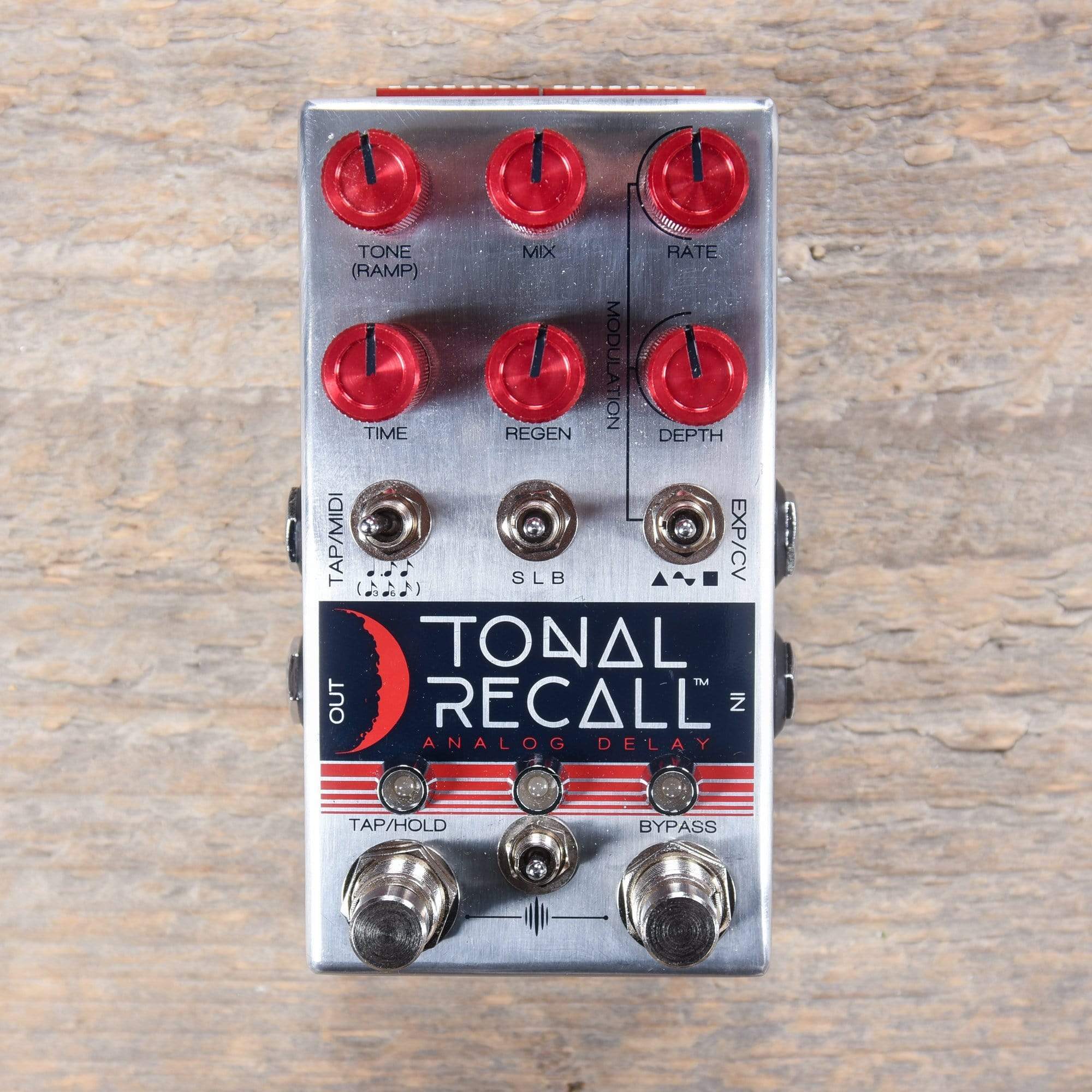 Chase Bliss Tonal Recall Analog Delay Red Knob Effects and Pedals / Delay