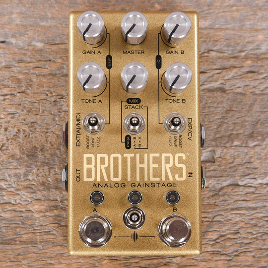 Chase Bliss Audio Brothers Analog Gainstage Effects and Pedals / Overdrive and Boost