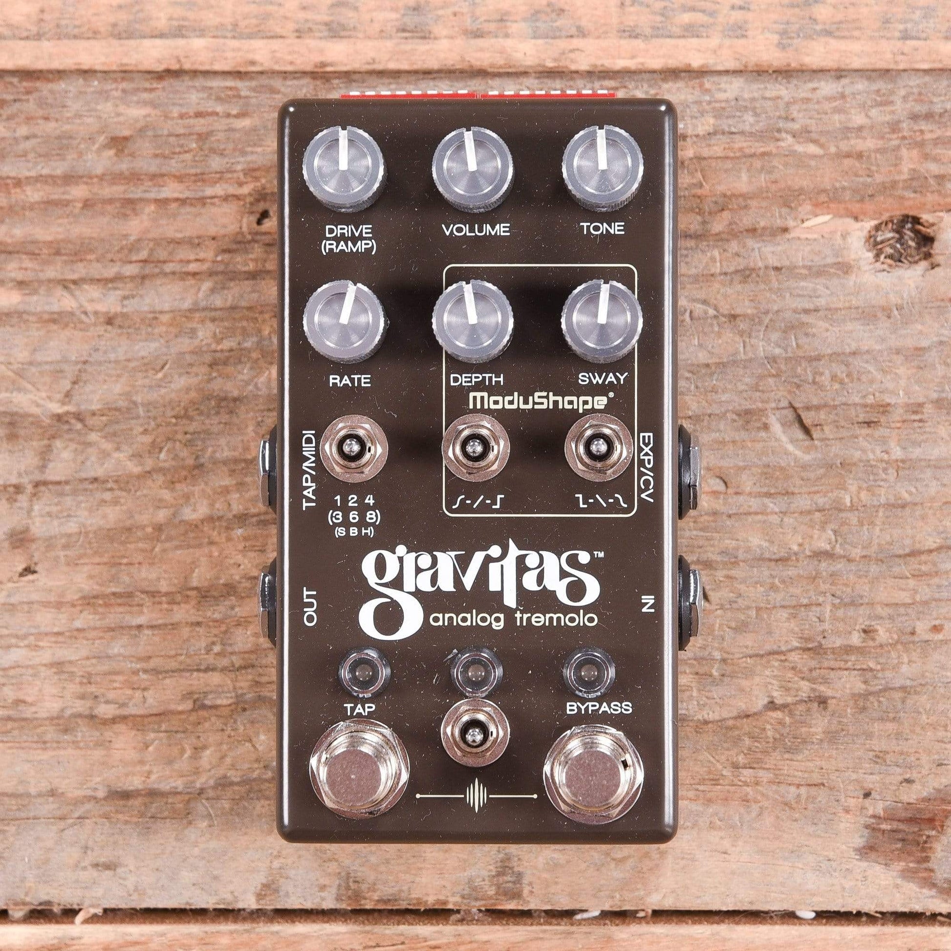 Chase Bliss Audio Gravitas Analog Tremolo Effects and Pedals / Tremolo and Vibrato