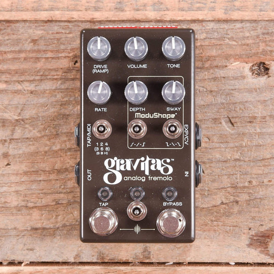 Chase Bliss Audio Gravitas Analog Tremolo Effects and Pedals / Tremolo and Vibrato