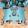 Chicago Drum & Restoration 10/12/16/22 4pc Drum Kit Turquoise Sparkle Drums and Percussion / Acoustic Drums / Full Acoustic Kits