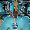 Chicago Drum & Restoration 10/12/16/22 4pc Drum Kit Turquoise Sparkle Drums and Percussion / Acoustic Drums / Full Acoustic Kits