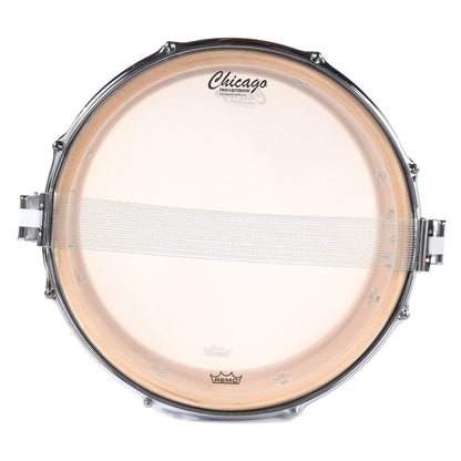 Chicago Drum & Restoration 6.5x14 LTD Chicago King Maple Snare Drum Blue White Marine Pearl w/NOS Slingerland Shell & Hoops Drums and Percussion / Acoustic Drums / Snare