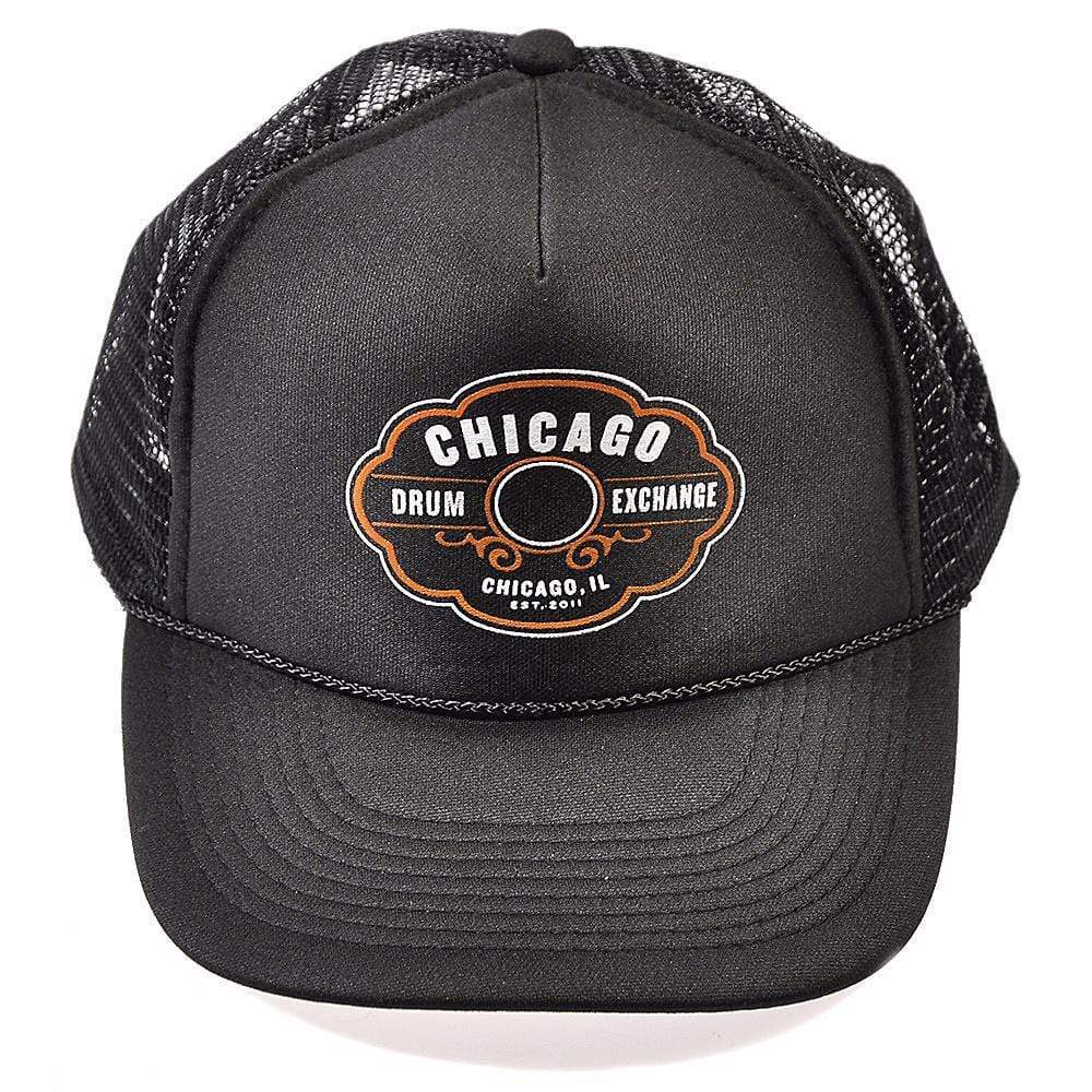 Chicago Drum Exchange Trucker Hat Black Accessories / Merchandise