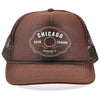 Chicago Drum Exchange Trucker Hat Brown Accessories / Merchandise