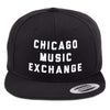 CME "Fillmore" Snapback Ball Cap Black and White Accessories / Merchandise