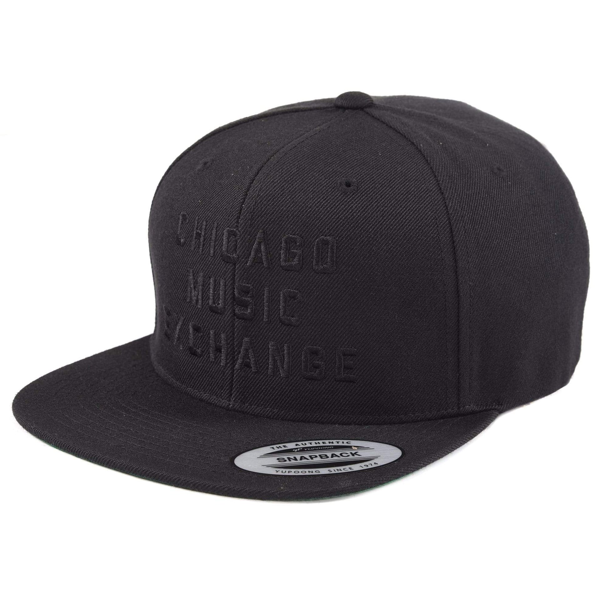 CME "Fillmore" Snapback Ball Cap Blackout Accessories / Merchandise