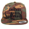 CME "Fillmore" Snapback Ball Cap Green Camo Accessories / Merchandise