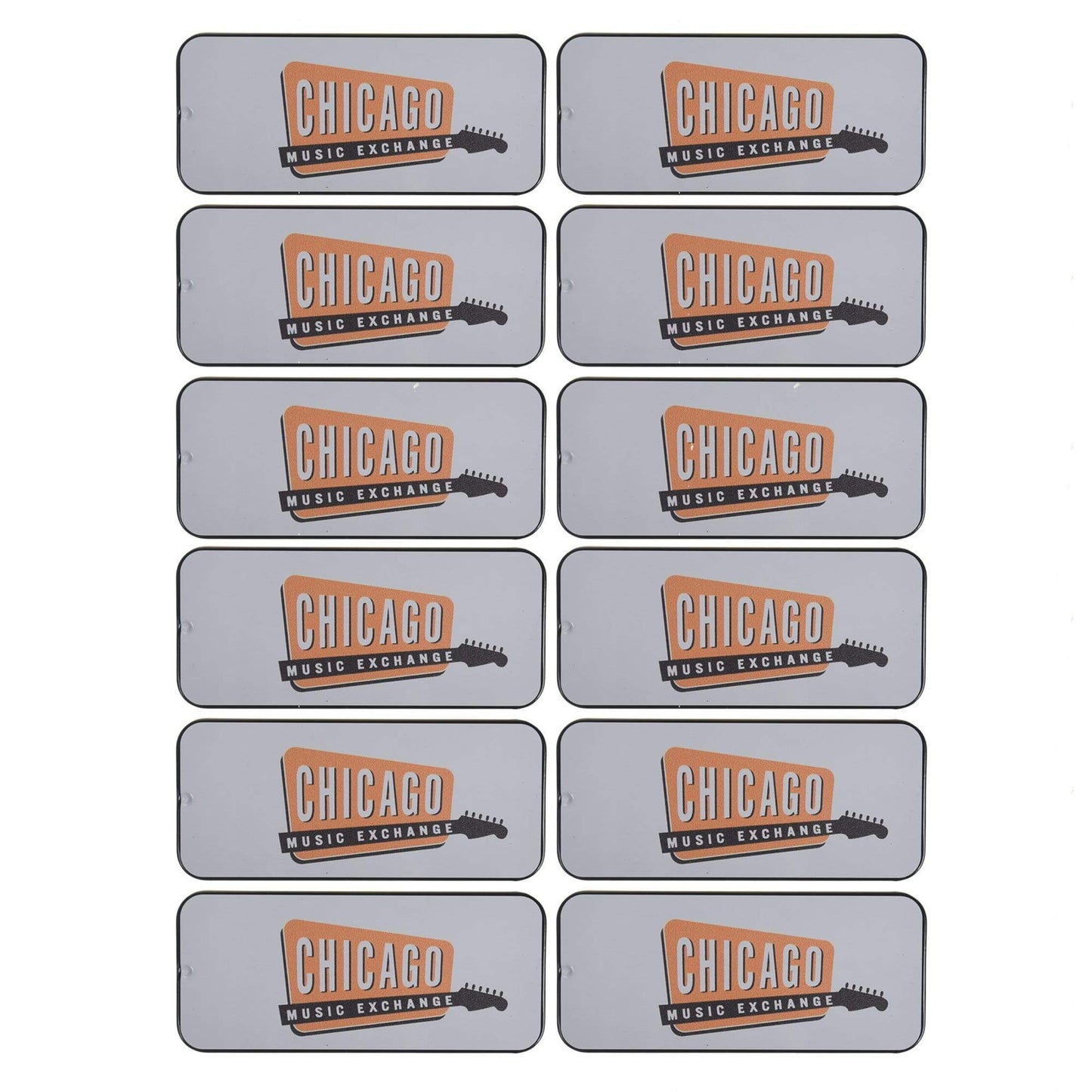 CME Collectible Pick Tin w/Tortex Standard .73mm 12 Pack (72) Bundle Accessories / Picks