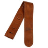 Chicago Music Exchange Logo Leather Strap Brown Accessories / Straps