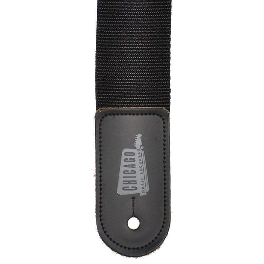 Chicago Music Exchange Nylon Strap Black Accessories / Straps