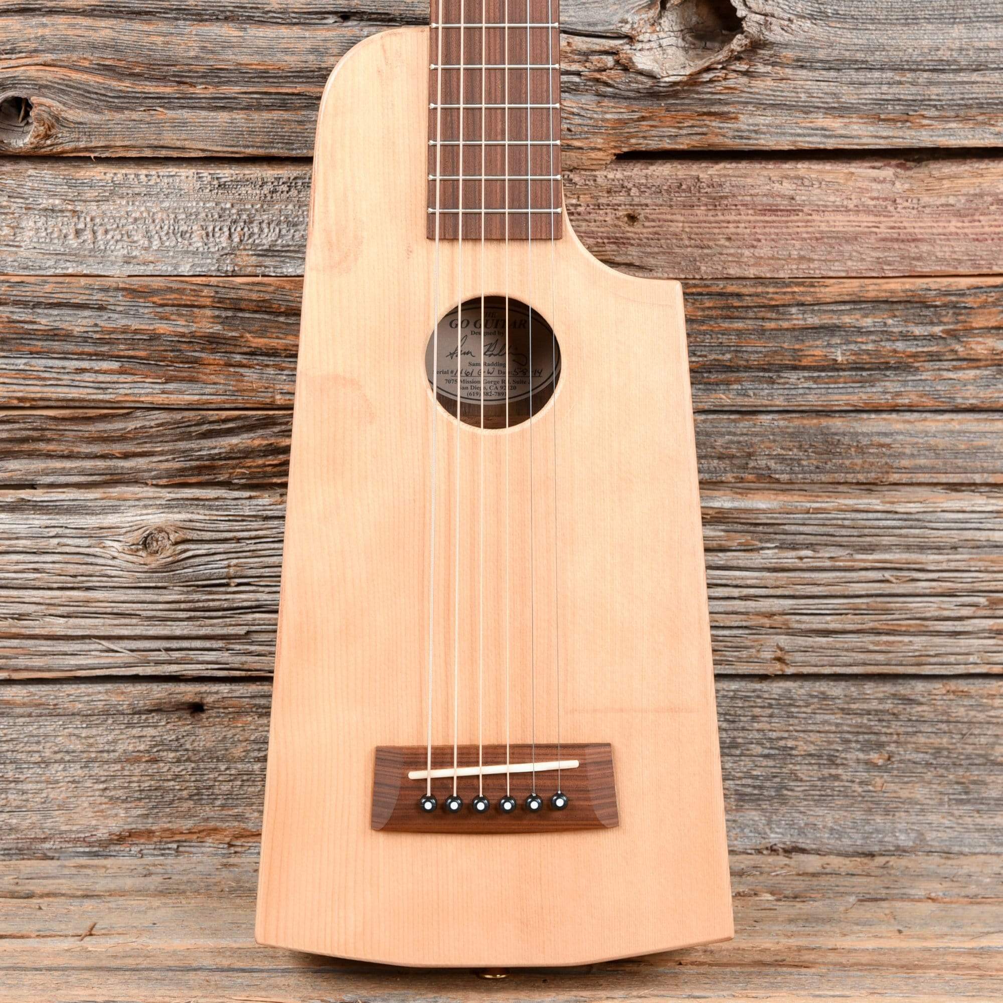 The Go Guitar Natural 2014 Acoustic Guitars / OM and Auditorium