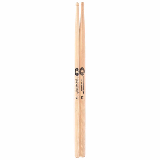 CDE 7A Vater 2nd Quality Wood Tip Custom Imprint Drum Sticks