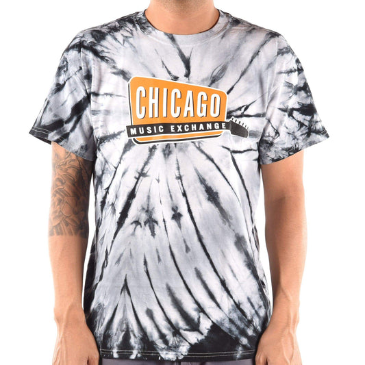 CME Black & White Tie-Dye T-Shirt