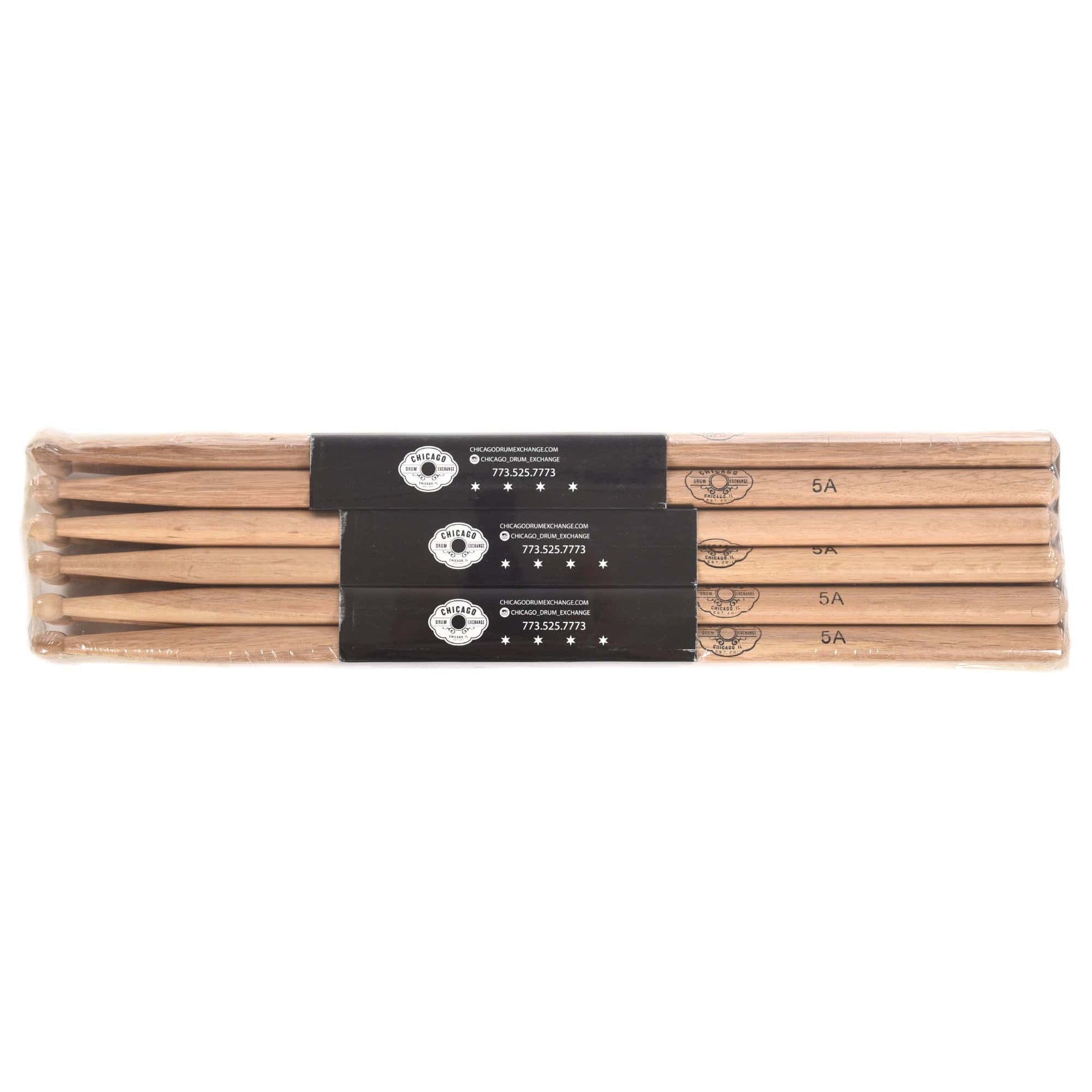 CDE 5A Wood Tip Custom Selected Hickory Drum Sticks (12 Pair Bundle) Drums and Percussion / Parts and Accessories / Drum Sticks and Mallets