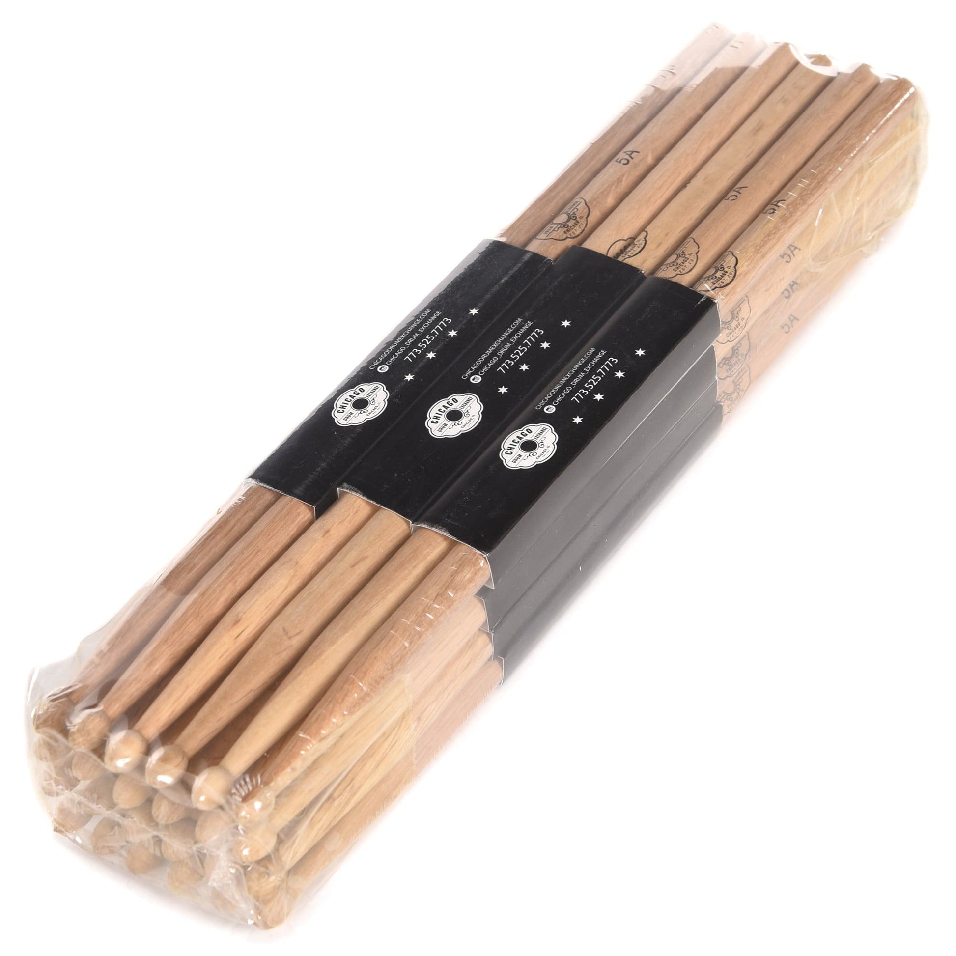 CDE 5A Wood Tip Custom Selected Hickory Drum Sticks (12 Pair Bundle) Drums and Percussion / Parts and Accessories / Drum Sticks and Mallets