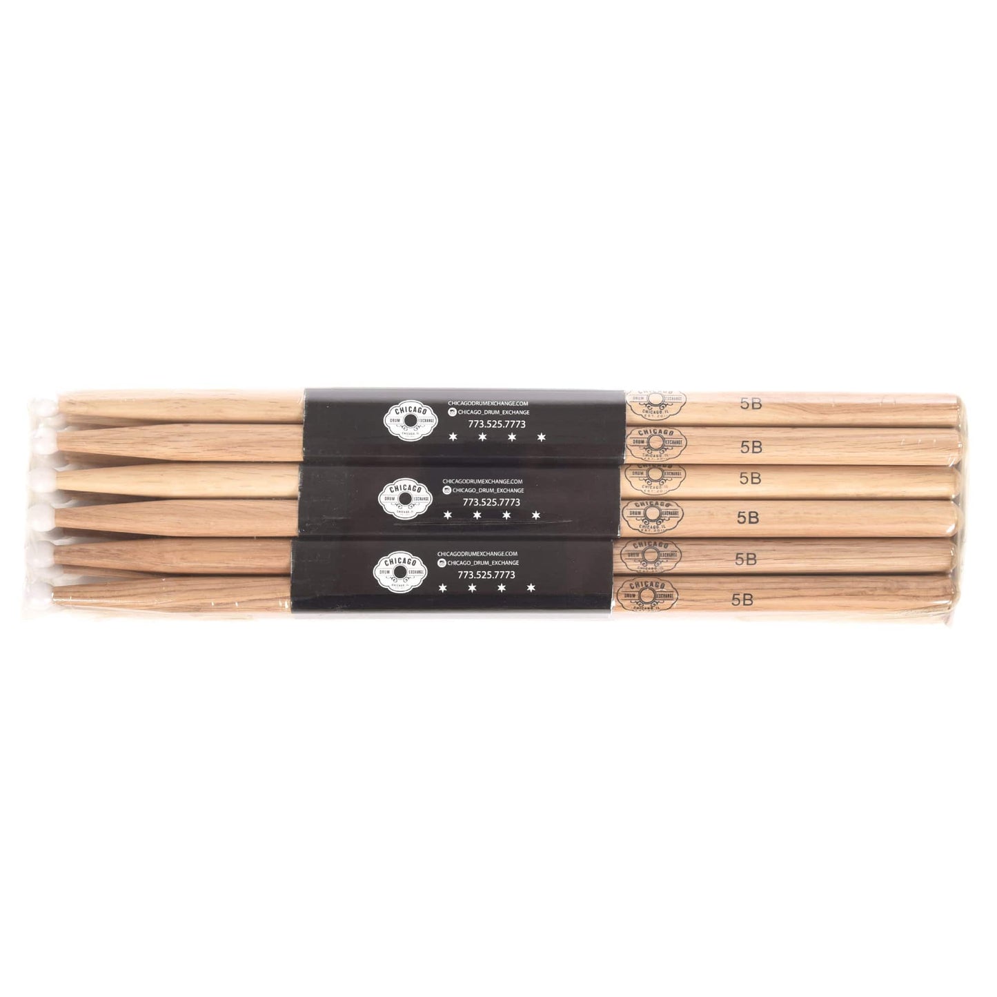 CDE 5B Nylon Tip Custom Selected Hickory Drum Sticks (12 Pair Bundle) Drums and Percussion / Parts and Accessories / Drum Sticks and Mallets