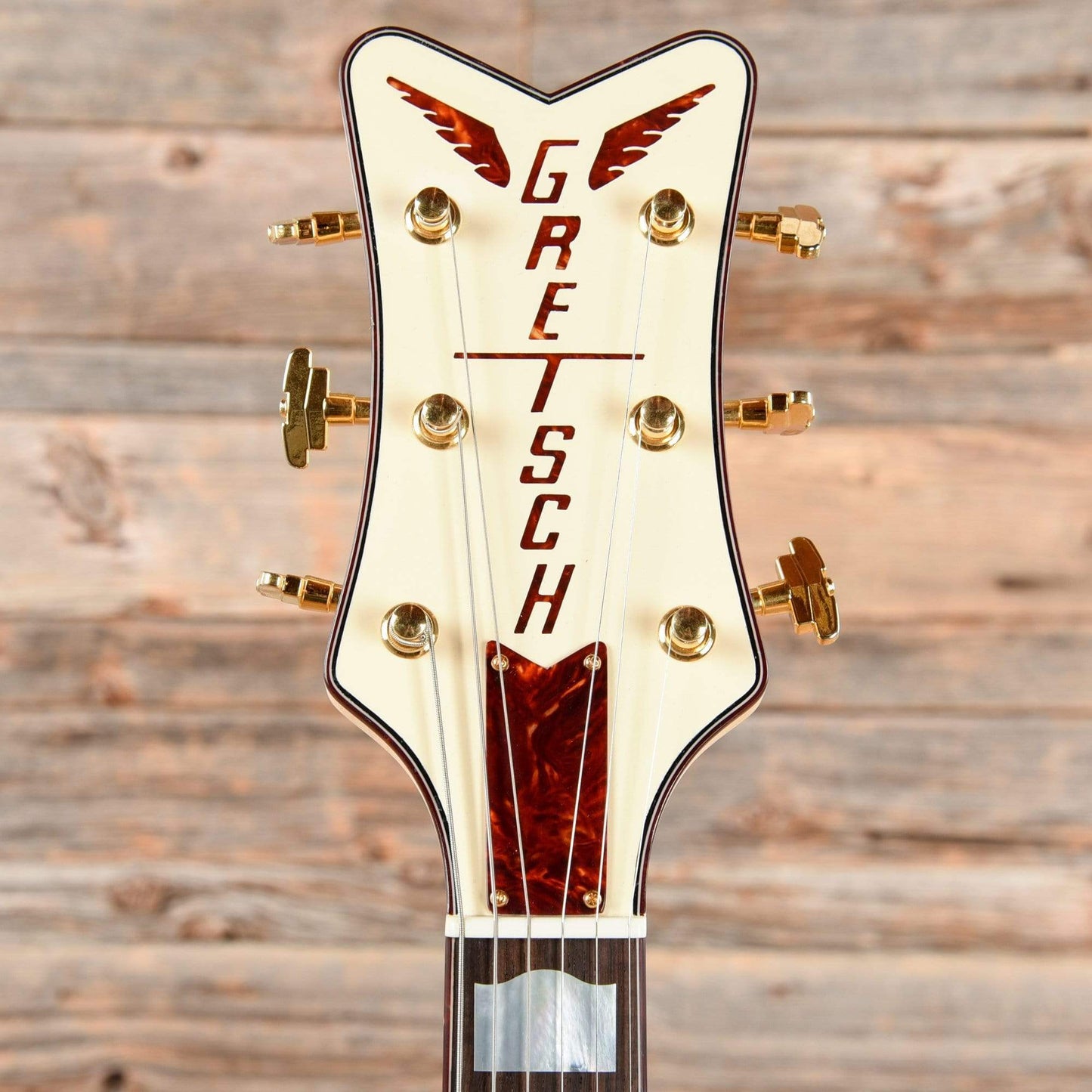 Custom Shop Gonzalo Madrigal Masterbuilt Longhorn Falcon Antique White 2020 Electric Guitars / Semi-Hollow