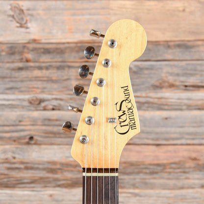 Bottom's Up Vintage White Electric Guitars / Solid Body