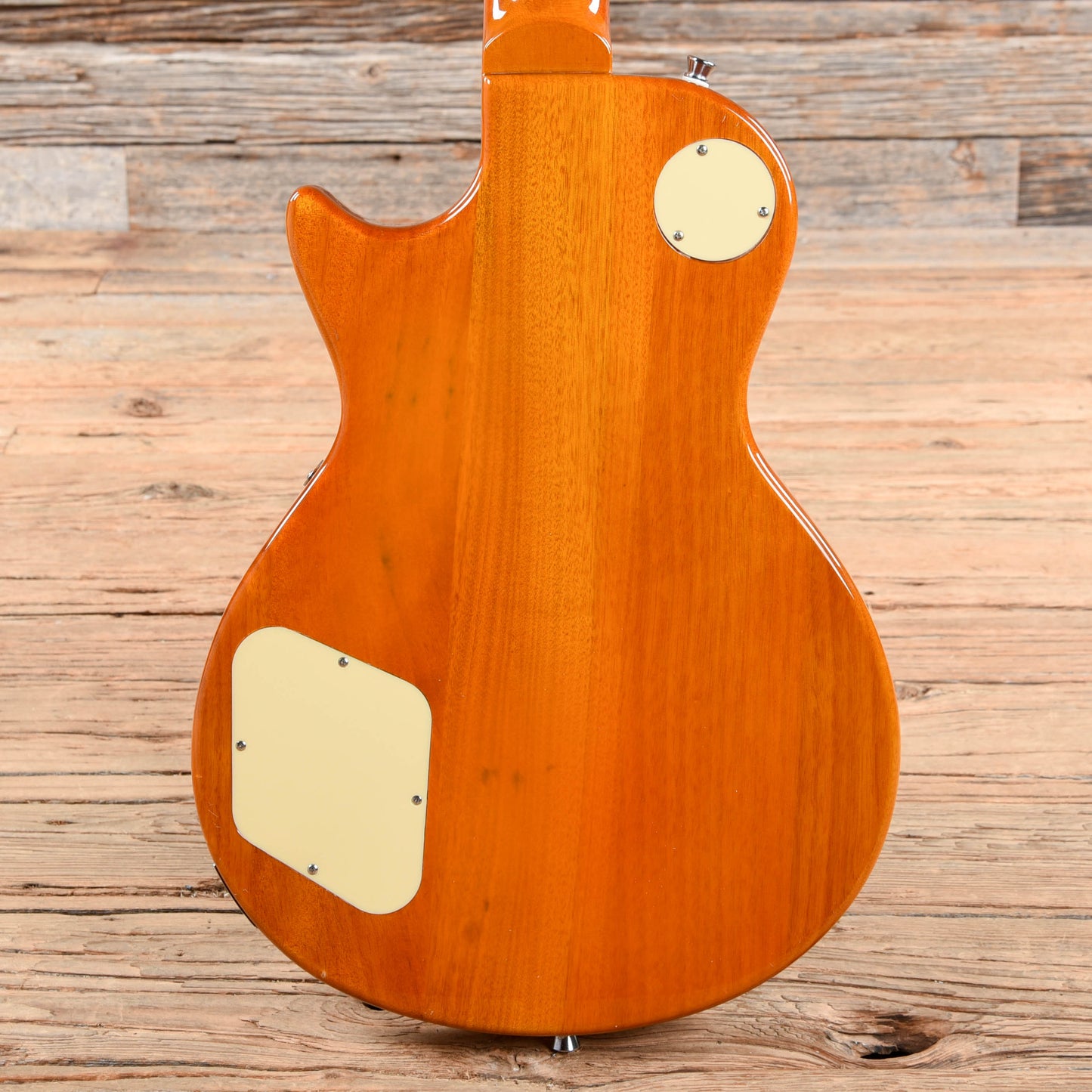 Wide Neck Natural Electric Guitars / Solid Body
