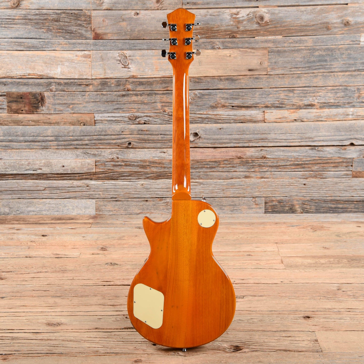 Wide Neck Natural Electric Guitars / Solid Body