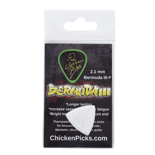 ChickenPicks Bermuda III 2.1mm Guitar Pick Accessories / Picks