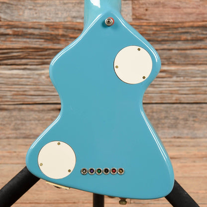 Chiquita 2 Pickup Travel Guitar and Amp Baby Blue 1980s Electric Guitars / Solid Body