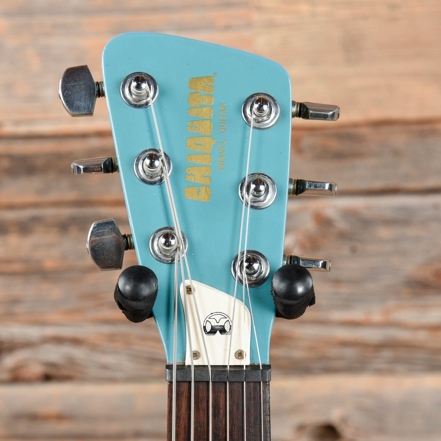 Chiquita 2 Pickup Travel Guitar and Amp Baby Blue 1980s Electric Guitars / Solid Body