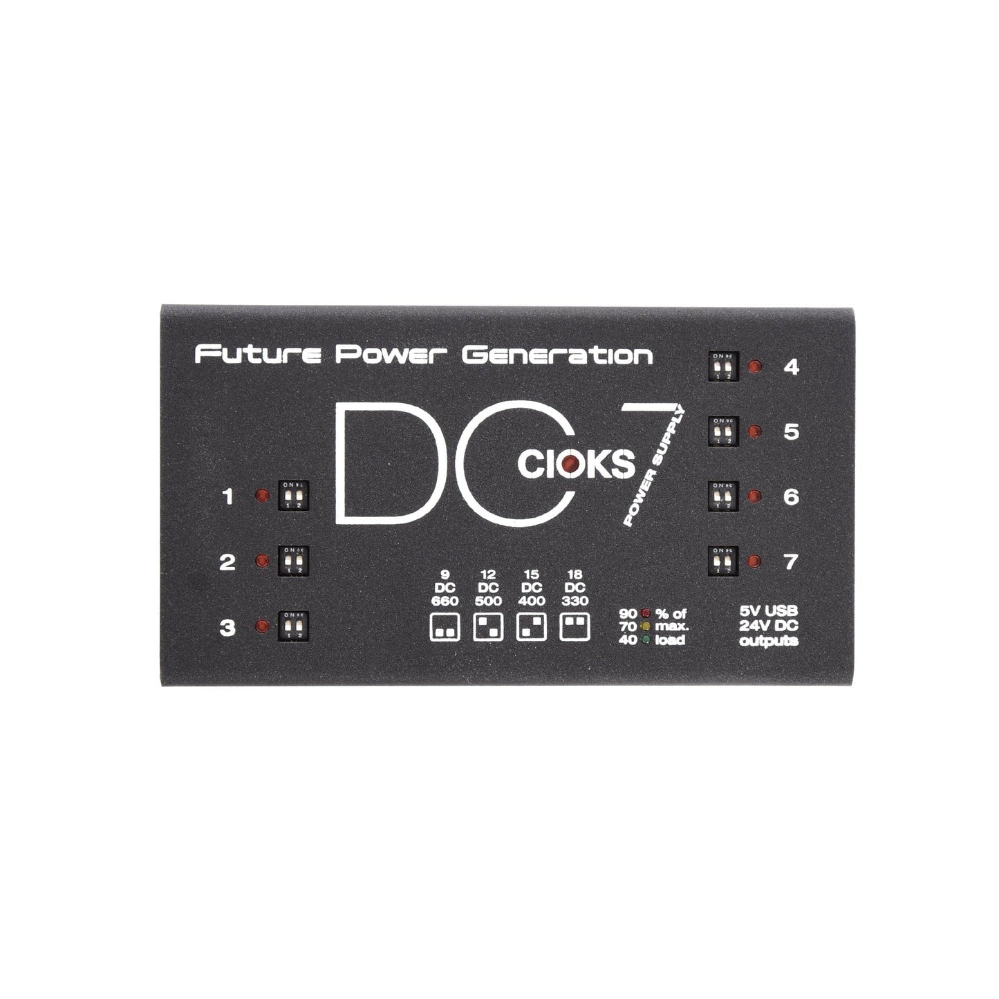 CIOKS DC7 7 Isolated DC Outlets Power Supply Effects and Pedals / Pedalboards and Power Supplies