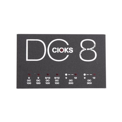 CIOKS DC8 8 Outlets in 6 Isolated Sections, 9 and 12v DC Power Supply Effects and Pedals / Pedalboards and Power Supplies
