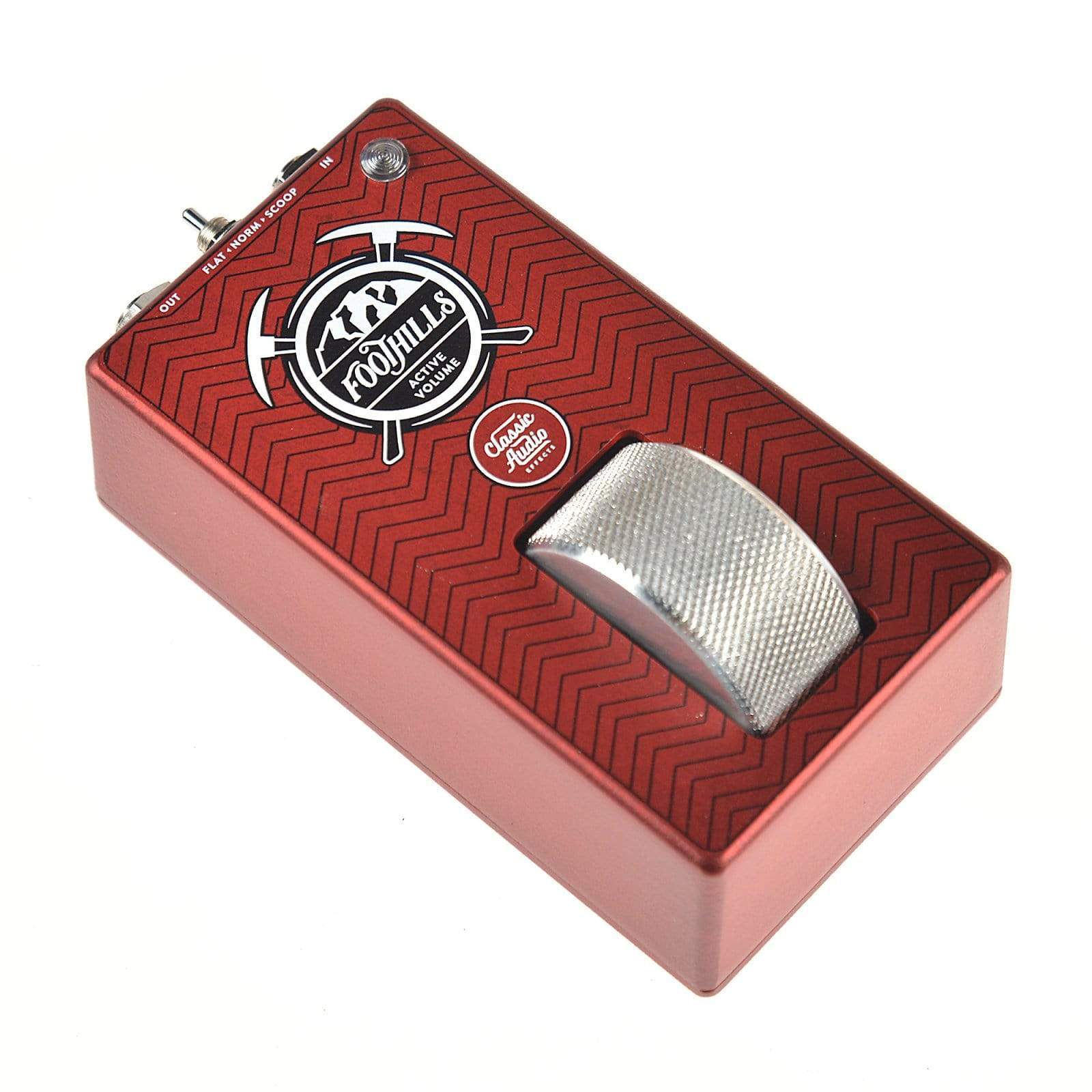 expression roller pedal Classic Audio Effects Foothills Active Volume Roller Pedal