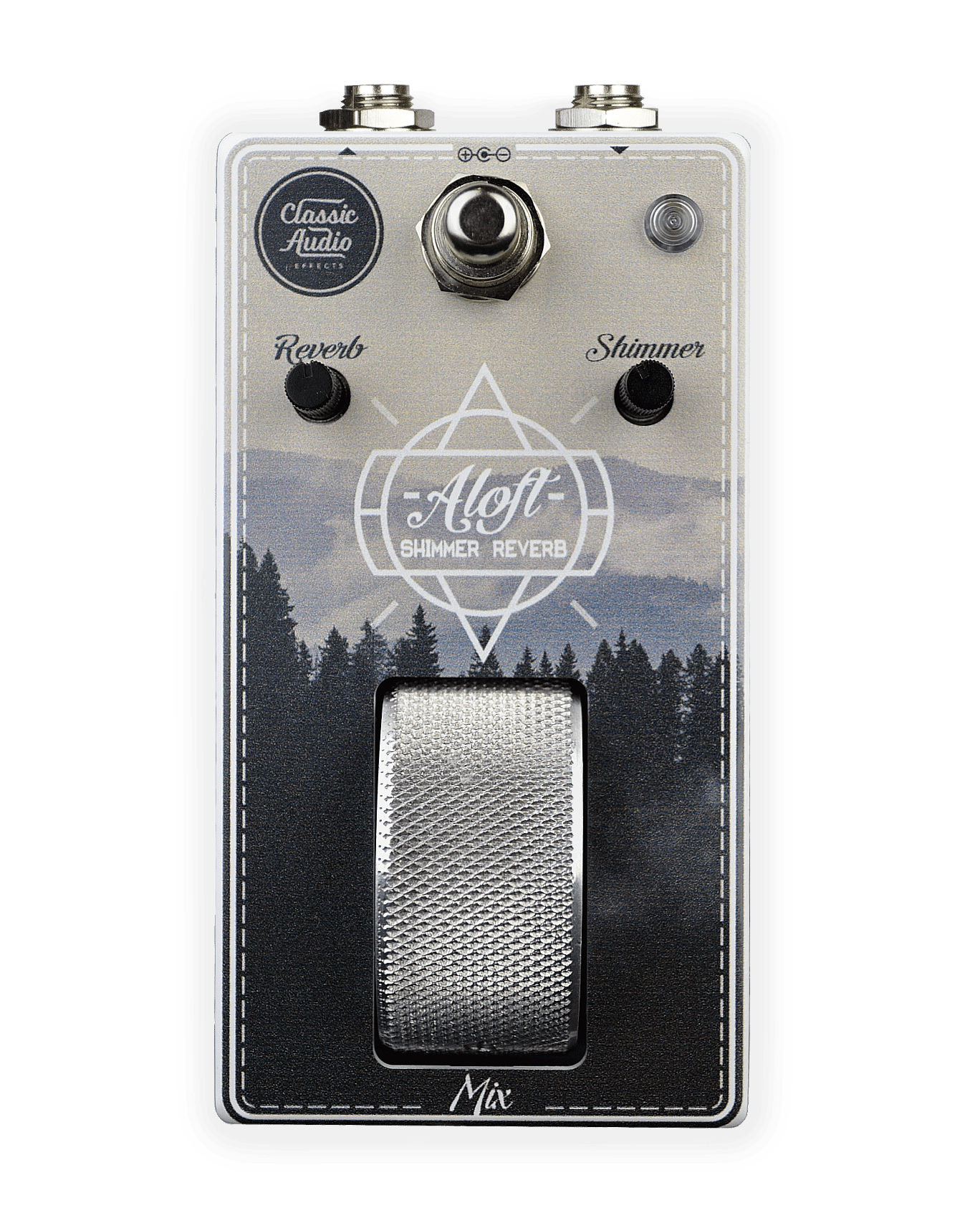 Classic Audio Effects Aloft Shimmer Reverb w/ Expression Roller Effects and Pedals / Reverb