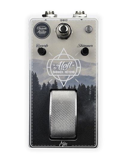 Classic Audio Effects Aloft Shimmer Reverb w/ Expression Roller Effects and Pedals / Reverb